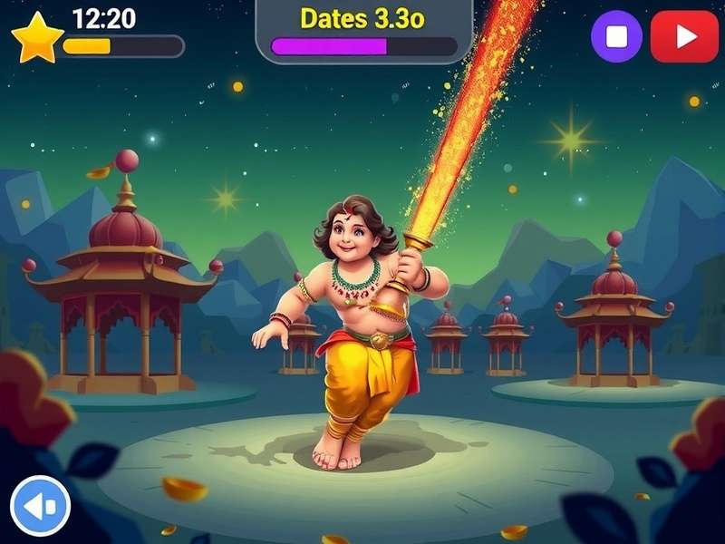 Curry Comet Gameplay Screenshot